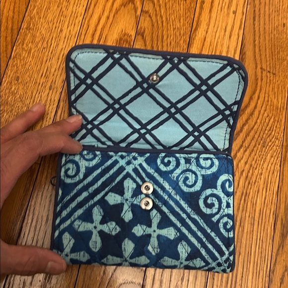 Bear Bradley Blue Patterned Wallet - Picture 7 of 7